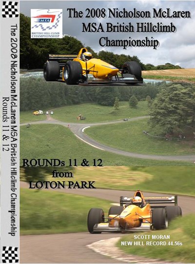 MSA British Hillclimb 2008 Rds 11&12 DVD 
