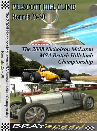MSA British Hillclimb 2008 Rds 25-30 DVD