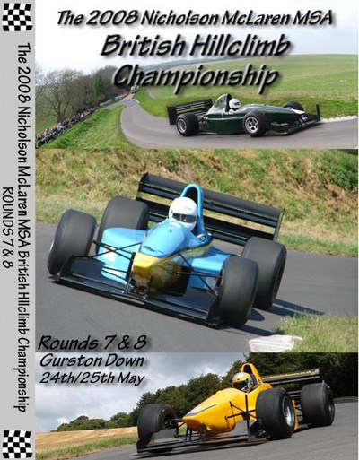 MSA British Hillclimb 2008 Rds 7- 8 DVD 