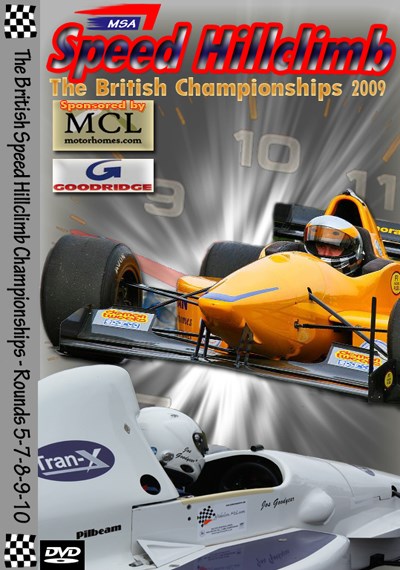 MSA British Speed Hillclimb 2009 Rnds 5-10 DVD 