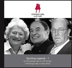 Sporting Legends 1 Cliff Morgan  Mary Peters Audio CD