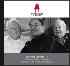 Sporting Legends 3 Tom Finney Walter Winterbottom Audio CD