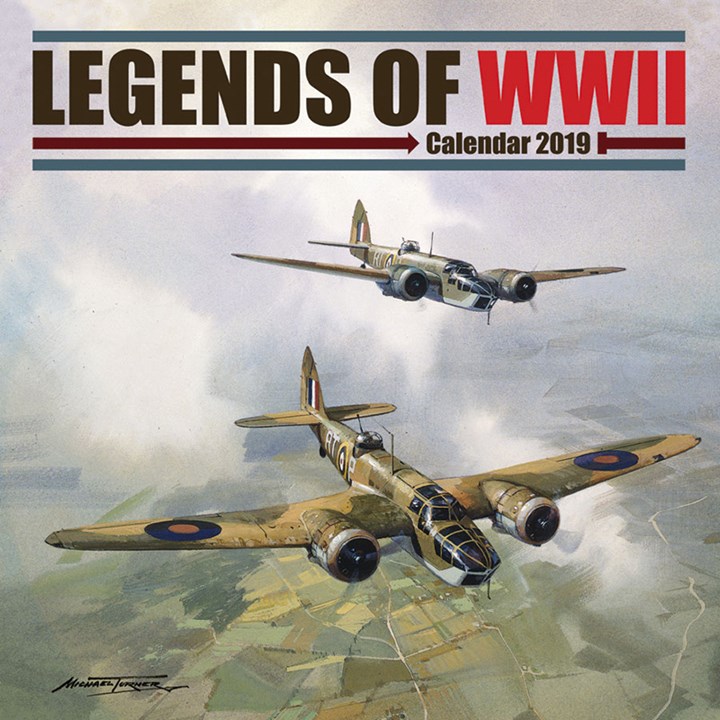 Legends of WWII 2019 Calendar