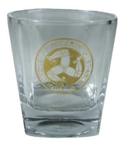 Three Legs Whiskey Glass Square