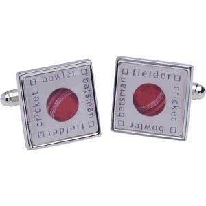 Cricket Chrome Cufflinks
