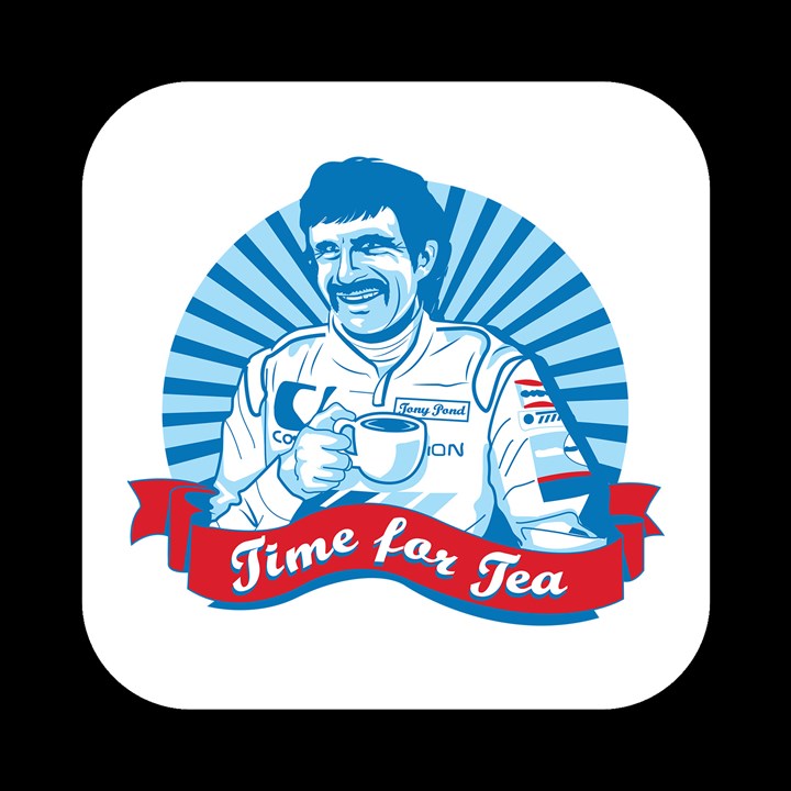 Tony Pond Time for Tea Coaster