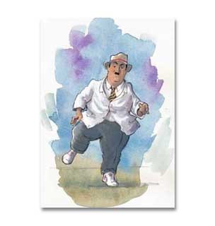 Umpire Prints - Leg Byes