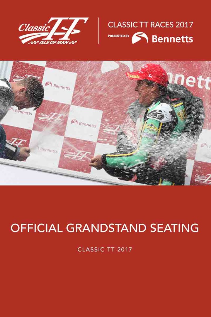 Classic TT 2017 Grandstand Ticket - click to enlarge