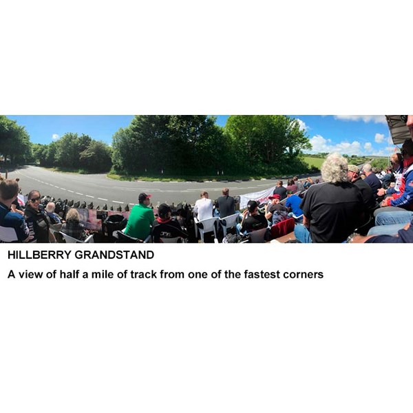 Classic TT 2019 Hillberry Grandstand Ticket Duke Video