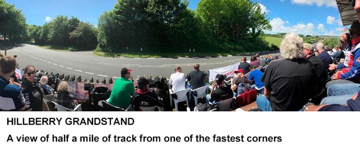 Classic TT 2019 Hillberry Grandstand Ticket - click to enlarge