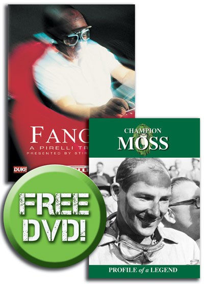 Champion Fangio and Champion Moss DVD Special Offer