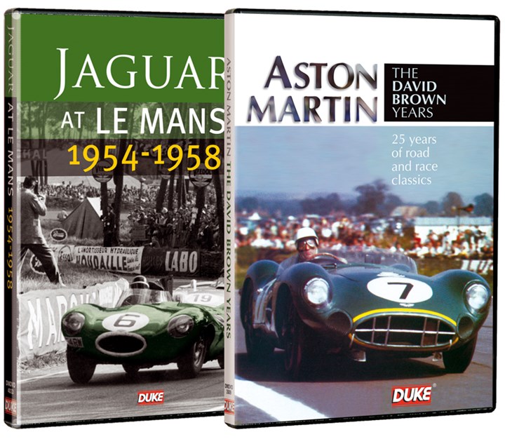 Jaguar and Aston Martin at Le Mans