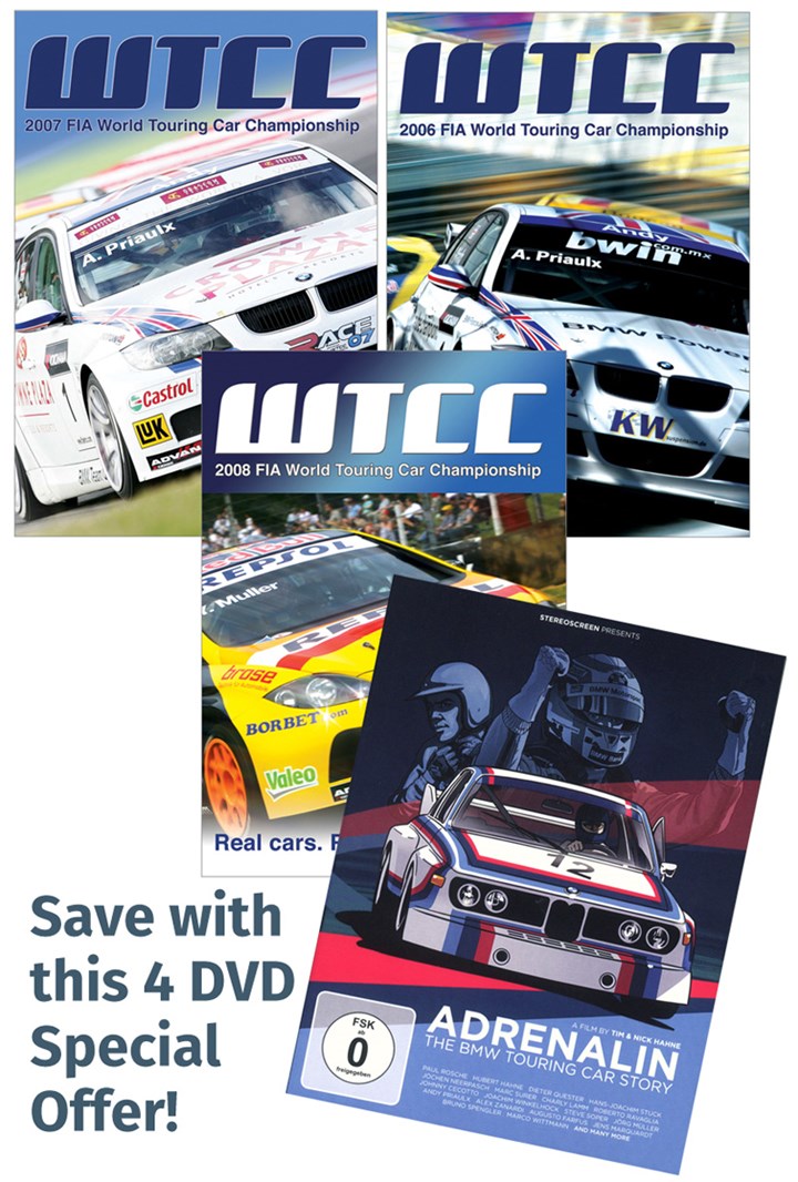 WTCC 2006 TO 2008 & Adrenalin DVD