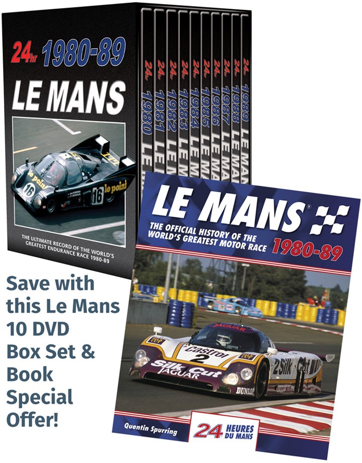 Le Mans 1980-89 DVD Box Set & Book