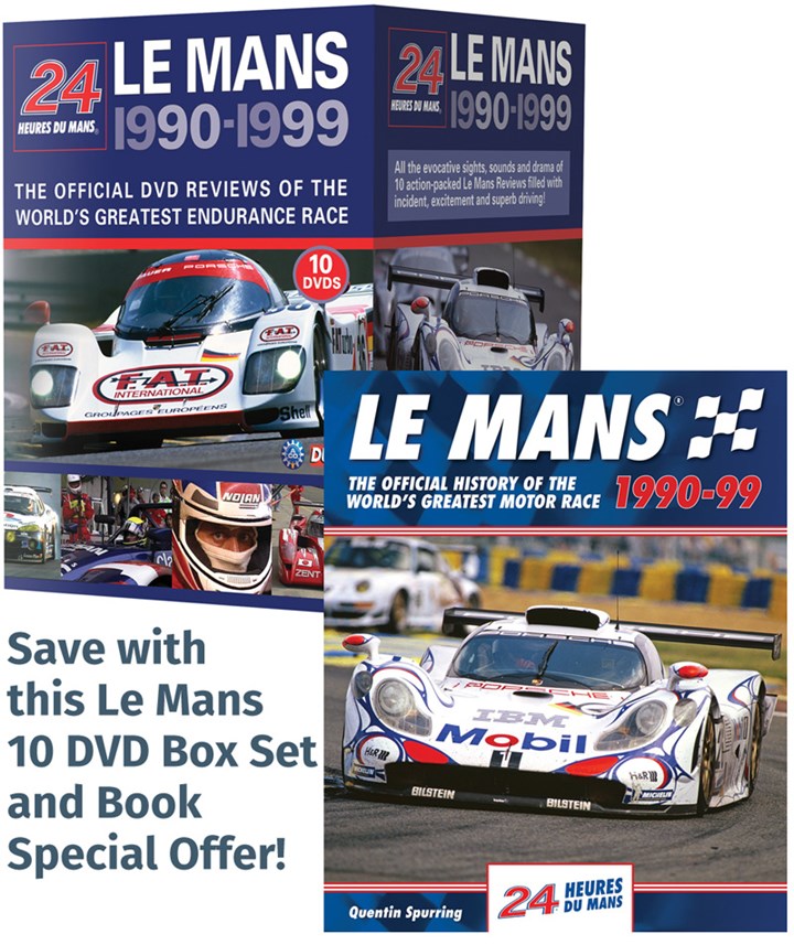 Le Mans 1990-99 Box Set & Book