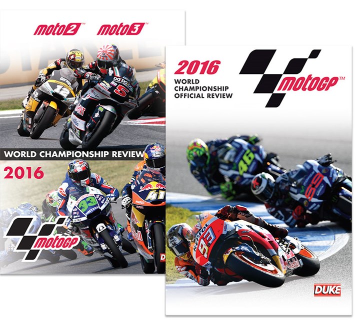 MotoGP and Moto2/3 2016 (2 DVD)