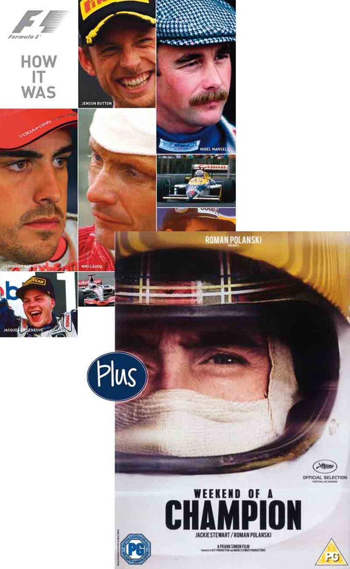 F1 How it Was DVD & Weekend of a Champion DVD