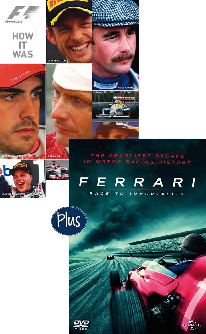 F1 How it Was DVD & Ferrari Race to Immortality DVD