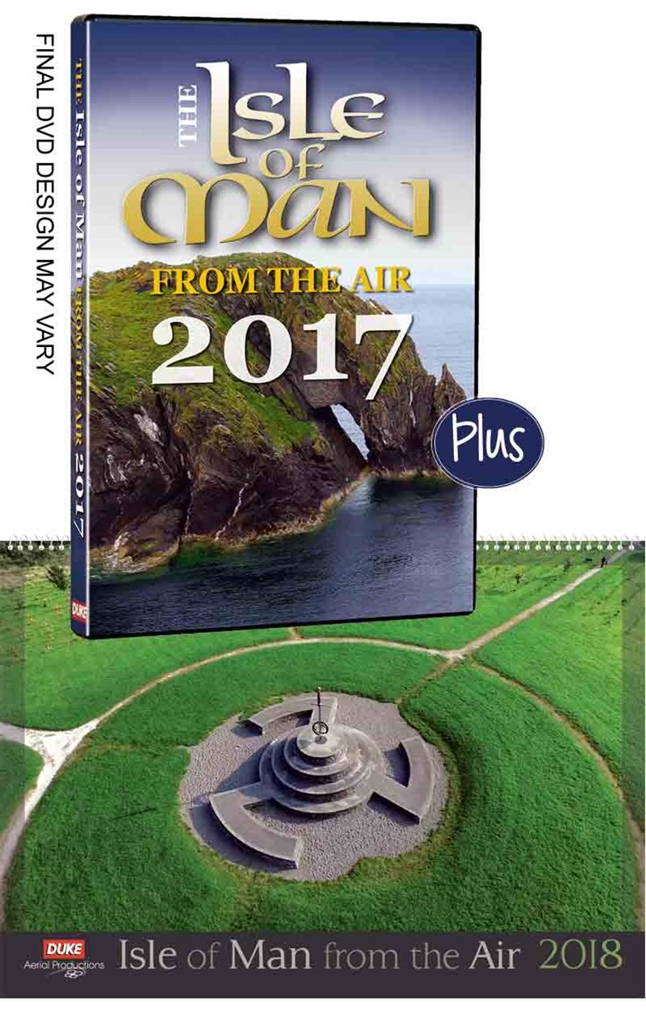 Isle of Man From the Air Calendar & DVD