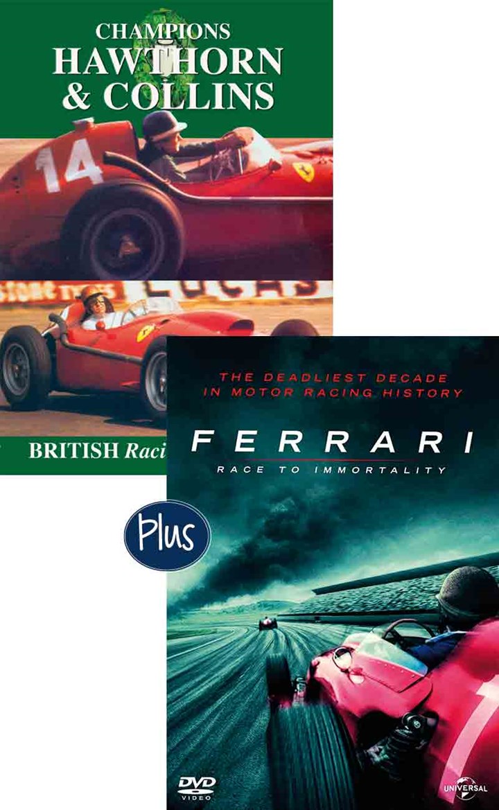 Ferrari Race to Immortality & Hawthorn & Collins DVD