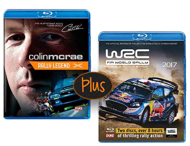 Colin McRae Rally Legend & WRC 2017 Blu-ray