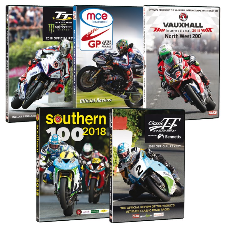 Road Racing Collection 2018 5 DVD Bundle