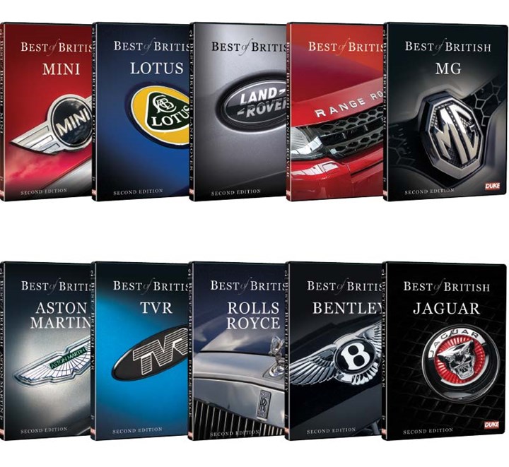 Best of British Motors DVDs