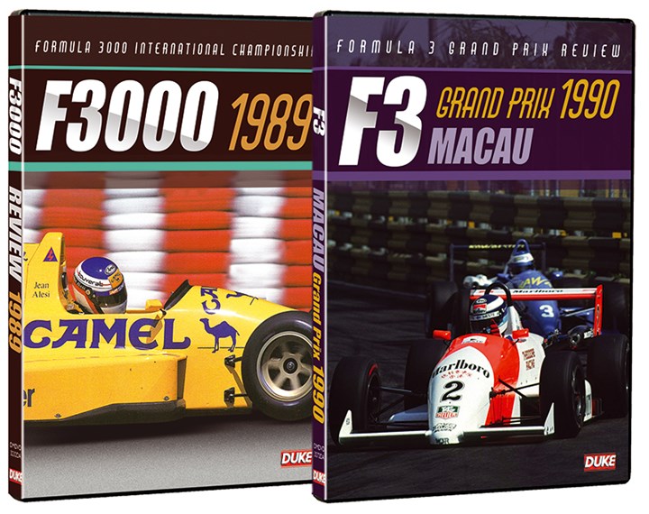 Macau F3 1990 DVD & F3000 1989 DVD