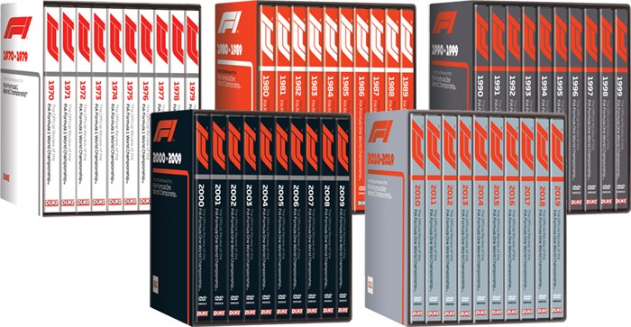 Complete F1 1970 - 2019 DVD