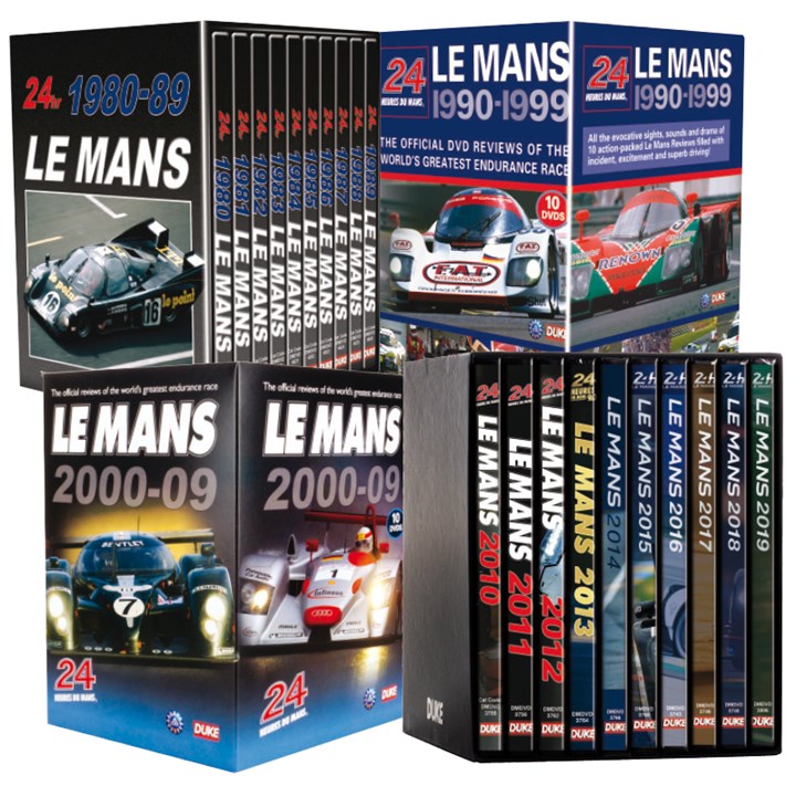  Le Mans 1980 to 2019 DVDs