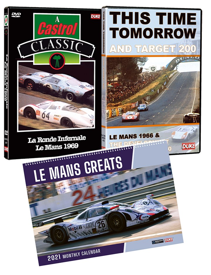 Le Mans Greats Calendar & Best of the 60s DVD
