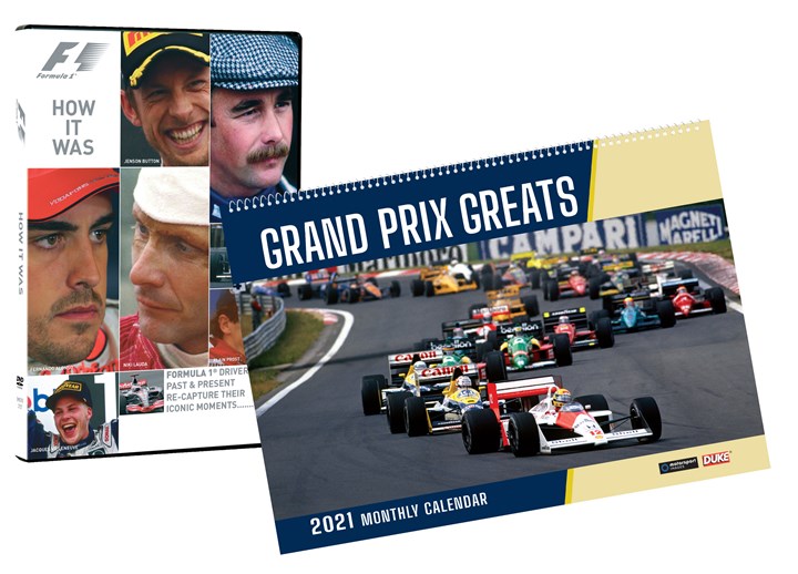 Grand Prix Greats Calendar & F1 How it Was DVD