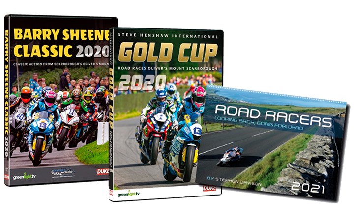 Road Race 2021 Calendar & Barry Sheene & Gold Cup 2021 DVD