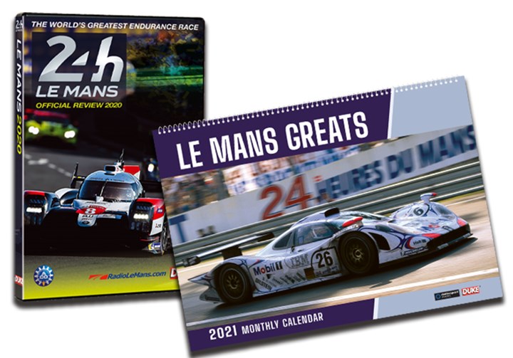 Le Mans Greats Calendar & Le Mans 2019 DVD Duke Video
