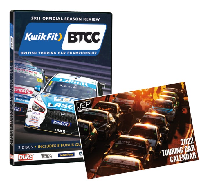 BTCC 2021 Review DVD & Touring Car Calendar 2022
