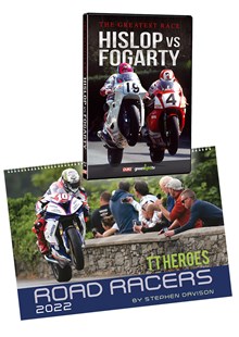 Road Racers Calendar 2022 plus Hislop vs Fogarty DVD