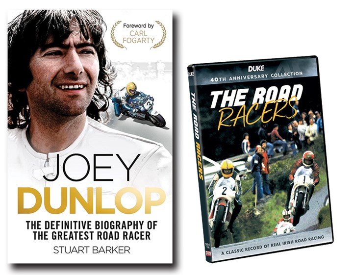 Joey Dunlop Biography (PB) and RoadRacers DVD