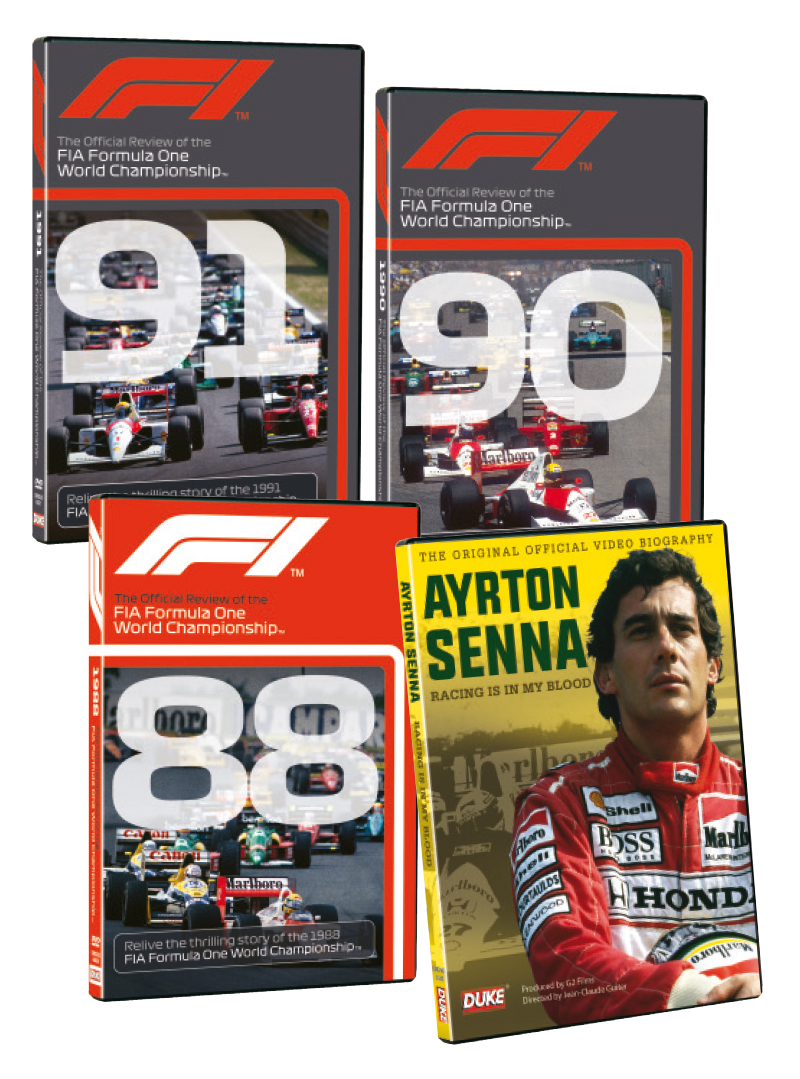 Formula 1® Season Review DVDs & Box Sets 1980-1989 : Duke Video