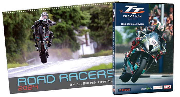 Road Racers 2024 Calendar plus TT 2023 Review DVD