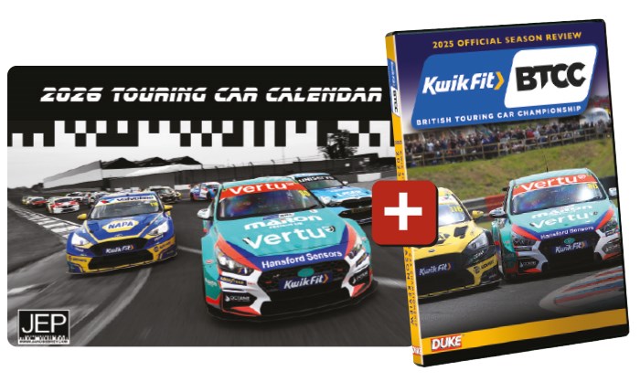 Touring Car 2026 Calendar & BTCC 2024 Review DVD