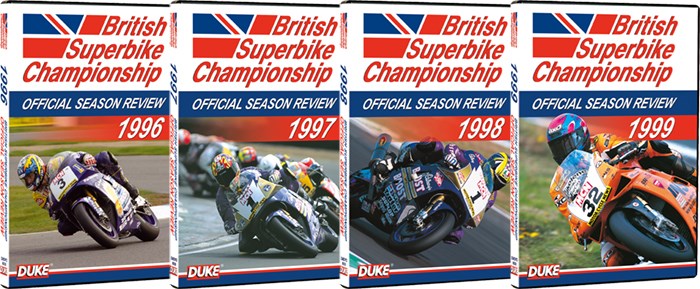British Superbike 1996 - 1999 DVD Bundle