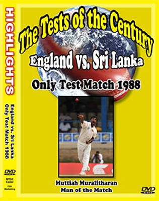Tests of the Century: England vs Sri Lanka 1988 NTSC DVD