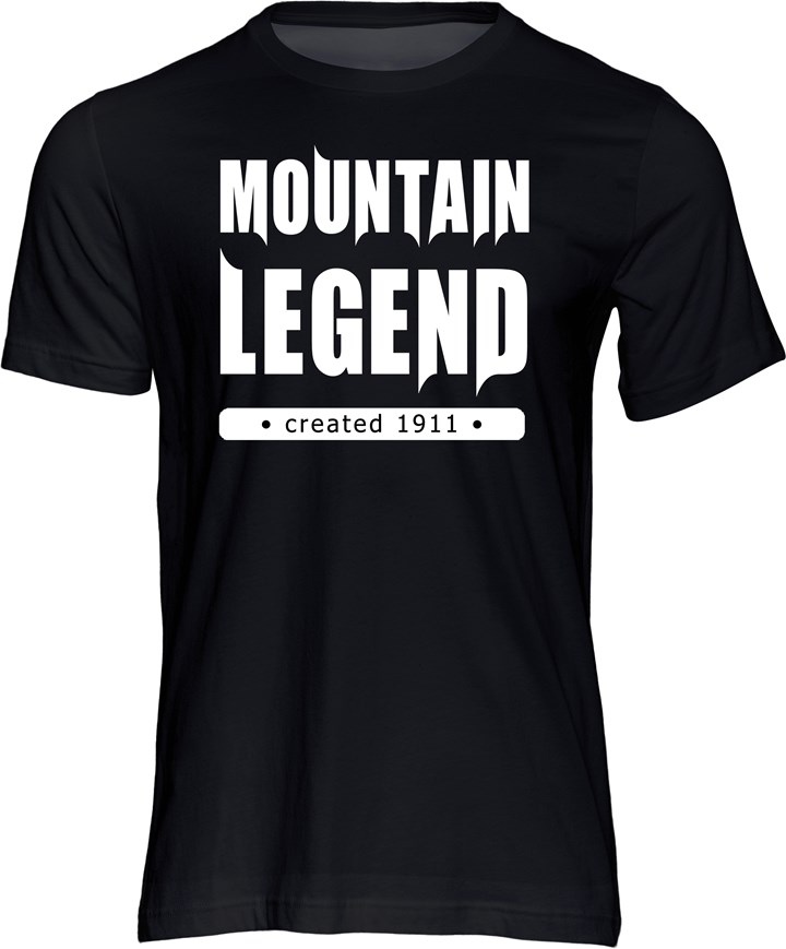 Mountain Legend Duke T-Shirt Black - click to enlarge