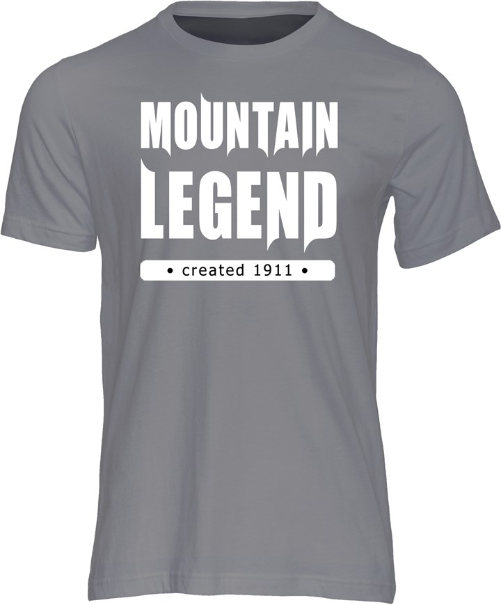 Mountain Legend Duke T-Shirt Charcoal - click to enlarge