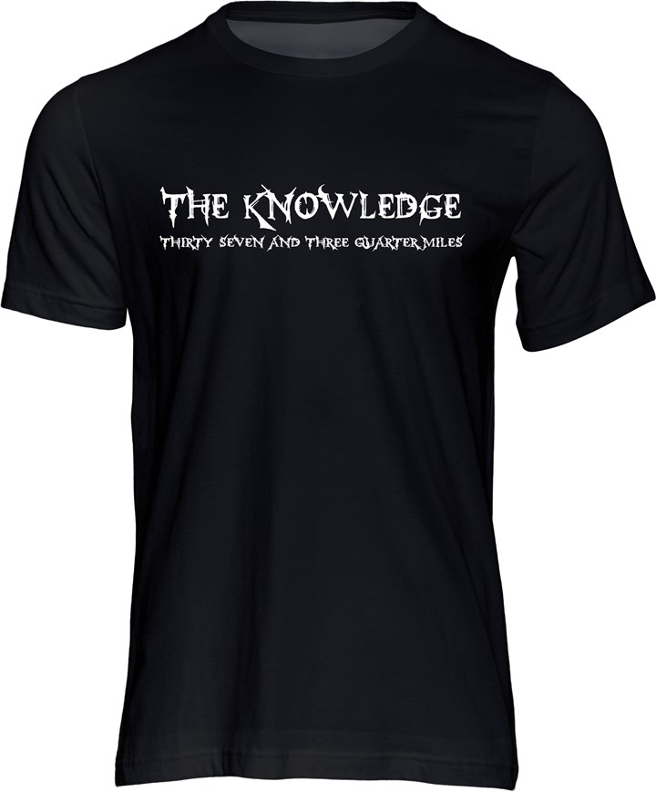 The Knowledge Duke T-Shirt Black - click to enlarge