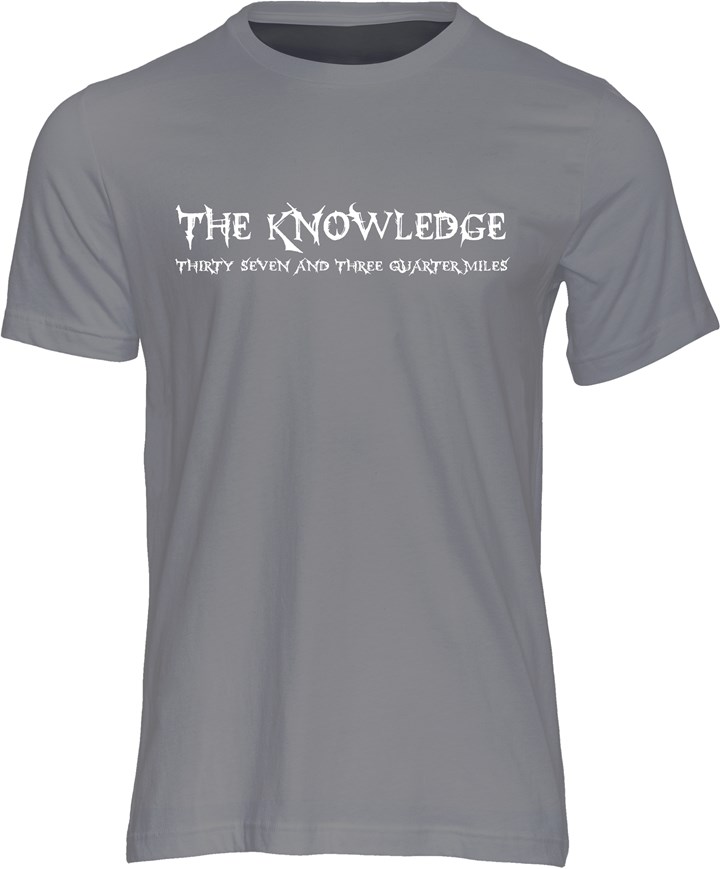 The Knowledge Duke T-Shirt Charcoal - click to enlarge