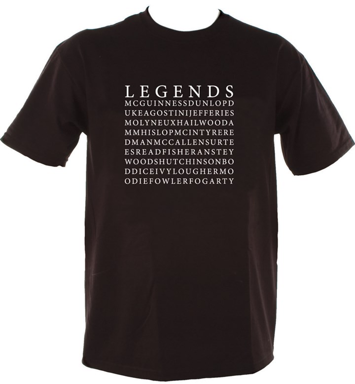 TT Legends T-Shirt Black - click to enlarge