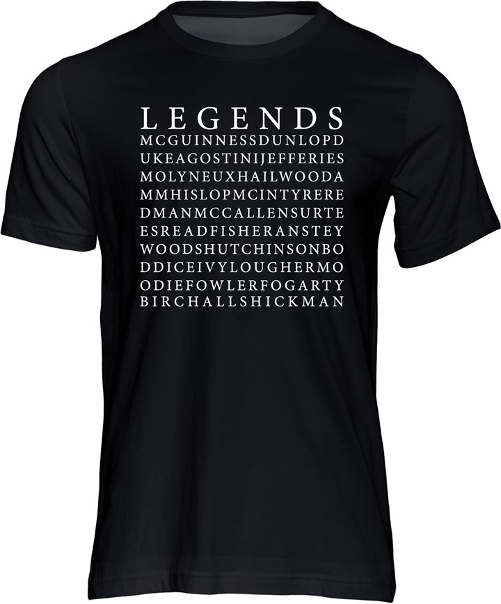 TT Legends T-Shirt Black - click to enlarge