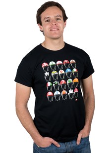 Classic Helmets T-Shirt Black