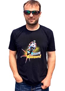 Bruce Anstey #BruceAlmighty T-shirt Black